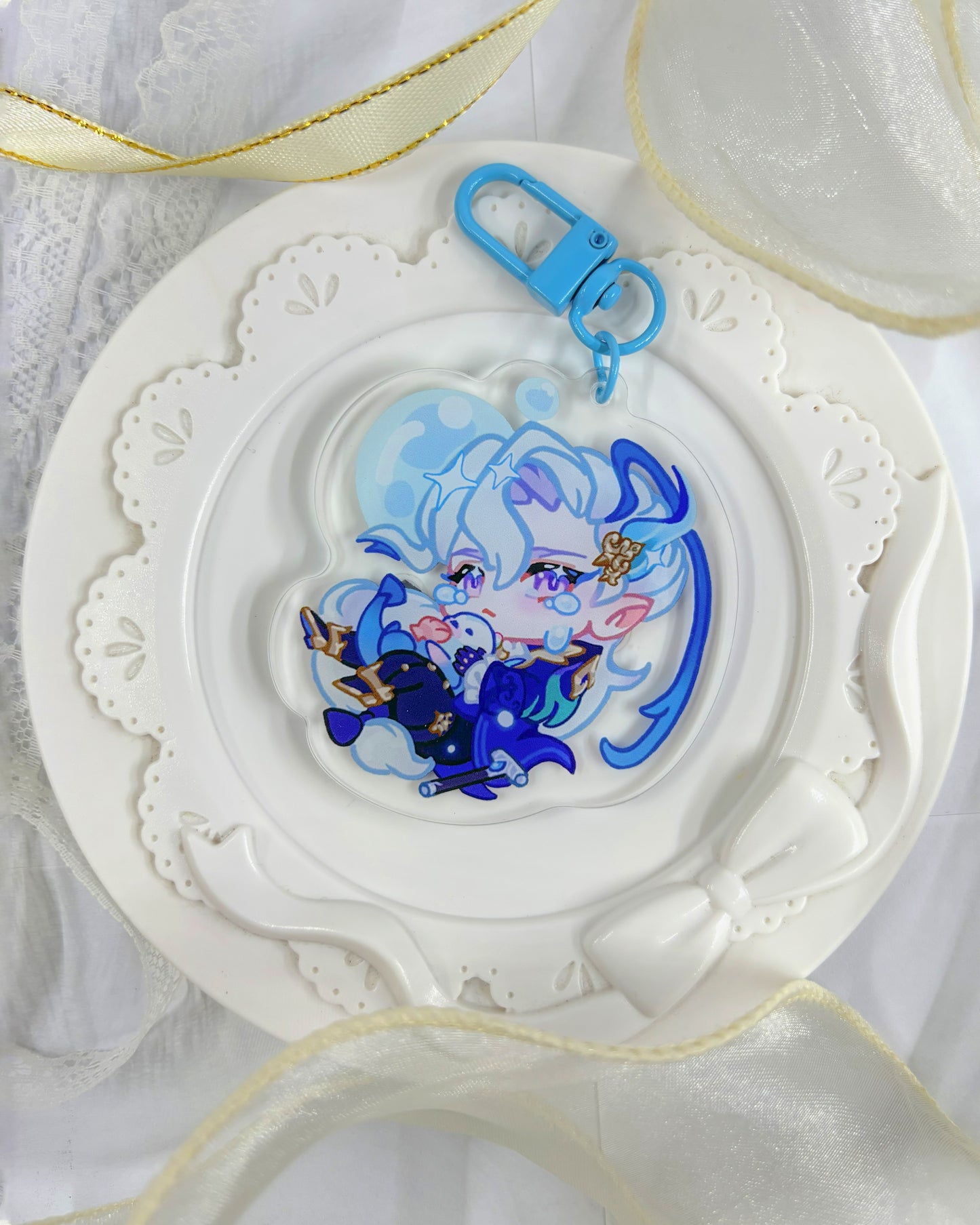 Genshin Neuvillette Acrylic Charm