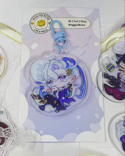 Genshin Wriothesley Acrylic Charm